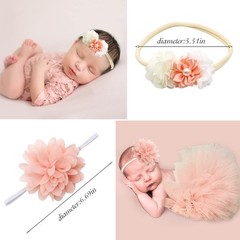 4 PCS Newborn Photography Props Outfits-BabyTutu Skirt 0-12months, Ph227-h