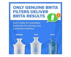 Brita Large 10-Cup Elite Water Filter Pitcher New Sealed White