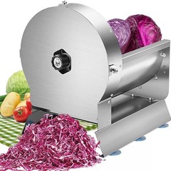 Commercial Vegetable Slicer Electric Manual Fruit Cutter Adjustable 0-13mm