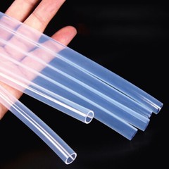 PTFE Tube Tubing Pipe 1mm-32mm ID 2mm-36mm OD High Temp Resistance Clear Tube