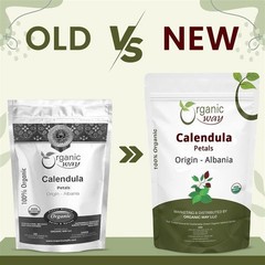 Organic Way Calendula Flower Petals – Herbal Tea | Kosher & USDA Certified