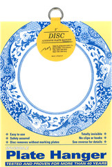 Disc Adhesive Plate Hangers Small Assorted Set of 2×1.25″, 2×2″, and 2×3″