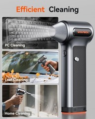 WOLFBOX MF200 Electric Compressed Air Duster with Air Blower Cleaner For PC, Car