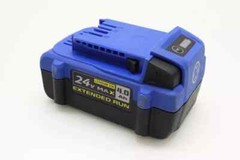 (Lot of 2) Kobalt KB 424-03 Black Blue Extended Run Lithium-Ion 4.0Ah