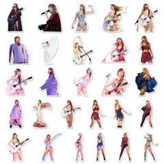 50pcs Taylor Swift Inspired Stickers, Folklore Red Eras Tour Stocking Stuffer