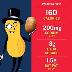 PLANTERS Sweet and Spicy Peanuts, Plant-Based Protein, 16 Ounce (Pack of 1)