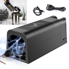 Electronic Mouse Trap Electric Rodent Zapper Upgraded Control Kill Big Rat Pest