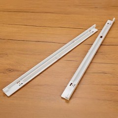 Left+Right Pan Hanger Slide Rail For Refrigerator Frigidaire 240530601 240530701