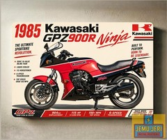 1985 Kawasaki GPZ900R Ninja Motorcycle Metal Poster 30x20cm Sign
