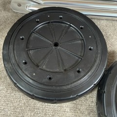 OEM Weber Front Leg Kit Wheels Caps Kettle Grill Parts Wire Triangle COMPLETE