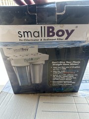 Hydro Logic Small Boy Water Filtration System De-Chlorinator Sediment Filter USA