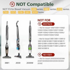 Filters For Bissell Featherweight Stick Lightweight Bagless Vacuum 2033 2033M