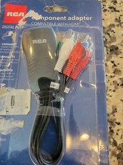 RCA DHCOPE HDMI to Component Video Adapter New Packaging Box Damaged.