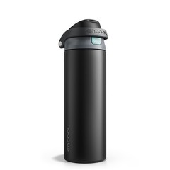 ENCOOL Leakproof Insulated Water Bottle with Straw Dual-Sip Water Bottle Bag-…