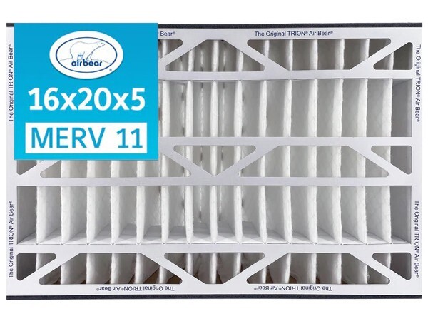 Trion Air Bear 259112-104 – 16″ x 20″ x 5″ Pleated Air Filter, MERV 11
