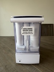 AQUATRU Carafe Countertop Alkaline Reverse Osmosis Water Purifier Used