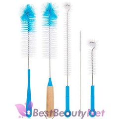 Turbo Microfiber Bottle Brush Cleaner 5 Count