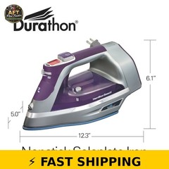Hamilton Beach Durathon Clothing Iron – Silver