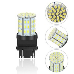 3157 3057 3457 4157 LED Bulbs 4 Pack 64 SMD 6000K White for Turn Signal Lights