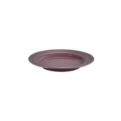 Le Creuset Plates 17cm Set of 4 Botanique Collection Fig Deep teal Stoneware NIB