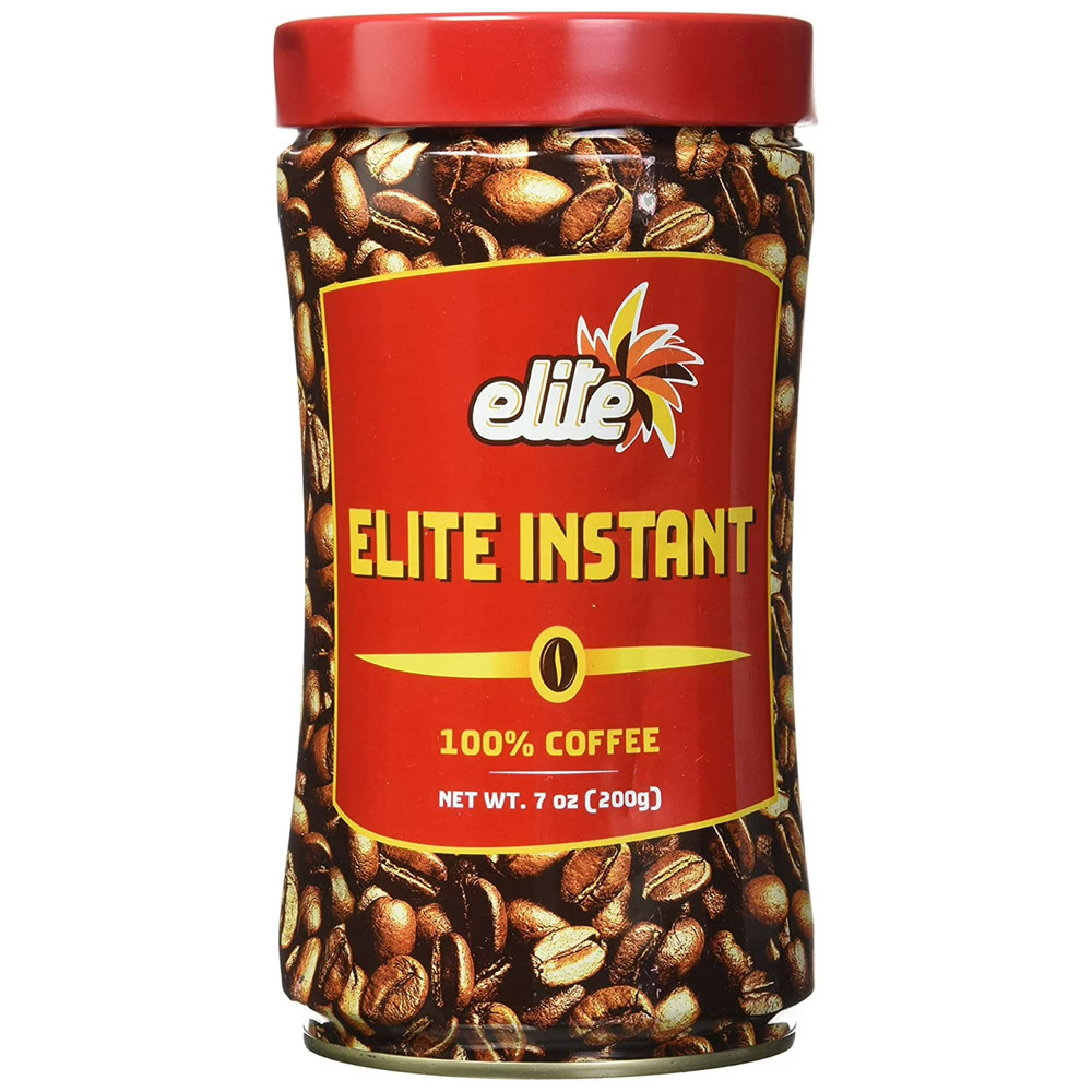 Elite Instant Pure Coffee, 7ounce Tin…