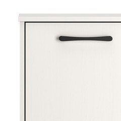 Ardent Tilt-Out Laundry Hamper Cabinet, White