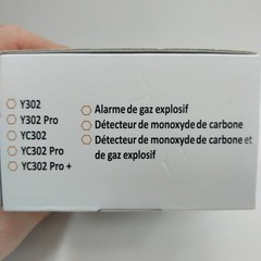 Carbon Monoxide Detector Explosive Gas Detector Plug in Wall 100V CarbonAlarm