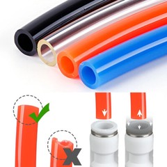 Polyurethane Flexible Tubing Pneumatic PU Pipe Tube Hose – Air Chemical Fuel Oil