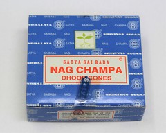 NAG CHAMPA Original Incense Cones Bulk 6 x 12 (72) Wholesale Lot Satya Sai Baba