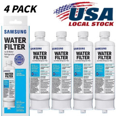 4 PACK Genuine Samsung DA97-17376B HAF-QIN/EXP REFRIGERATOR Water Filter US