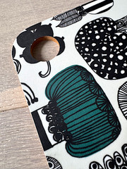 Marimekko Cutting Board Puutarhurin Parhaat 19.8cm x 29.8cm Rare Finland New