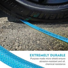 Air Compressor Hose 1/4 Inch x 50 Feet Reinforced Polyurethane (PU) Air 50 FT