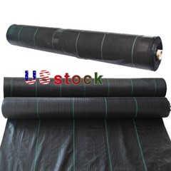 Heavy Duty Weed Barrier Fabric Woven Earthmat Ground Cover Landscape 3.2 OUNCE