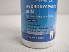 Hydroxyapatite Gum Chewable Tablets Oral Health Bad Breath Halitosis Ph Balance