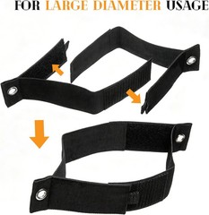 6 PCS Extension Cord Holder, Extension Cord Strap, Cable Organizer Straps for Co