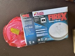 Kidde Firex Detector 120v Hardwired Smoke Alarm With 9V Battery BackUp I4618AC