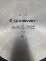 Le Creuset 12” Toughened Nonstick Shallow Casserole Pan 3.6L/3 4/5 Qt. H21052