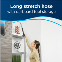 BISSELL PowerForce Bagged, Upright Vacuum, Powerful Suction, Allergen Filtration