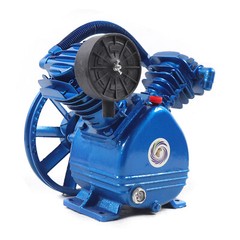 175psi V Style 2 Cylinder Air Compressor Pump Motor Head Double Stage Air Tool