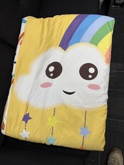 A Nice Night Bedding 6 Pcs Cartoon Rainbow Bedding Set