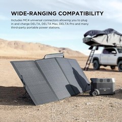 EcoFlow 400W Solar Panel Portable & Foldable For Canmpign, RV Refurbished