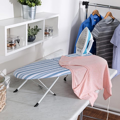 Folding Tabletop Ironing Board with Iron Rest Blue 32” L X 12” W Steel Frame