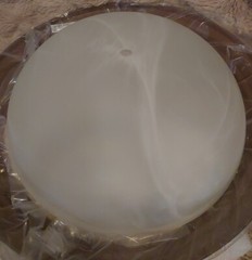 YES LITE Ceiling Light Fixtures Flush Mount 60 W, 3-Lamp, CFL Lamp White