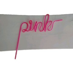Victorias Secret PINK Stylized Sippy Straw Extremely Rare Not Available 2 Public
