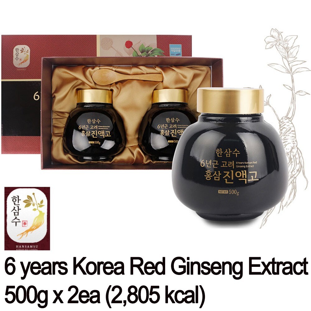 [Express] Hansamsu 6 years Korea Red Ginseng Extract 500g x 2ea (2,805kcal)