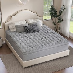 12″ 14″ Gel Memory Foam Mattress Hybrid Spring Twin Full Queen King In A Box
