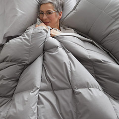 The Company Store LaCrosse Premium Down Light Warmth Comforter Queen/King