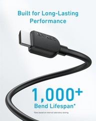 Anker HDMI Cable 8K@60Hz, Ultra HD 4K@120Hz HDMI Cord,48 Gbps Certified Ultra Hi