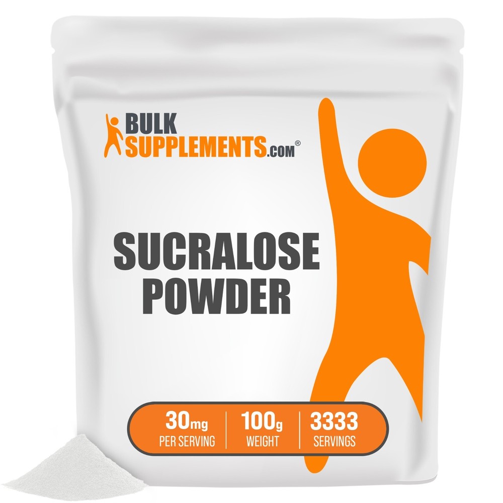 BulkSupplements Sucralose Powder 100g – 30mg Per Serving