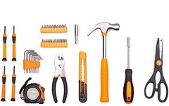 CARTMAN Orange 39-Piece Tool Set – General Household Hand Tool Kit